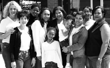 Single Mothers of Color Group Photo